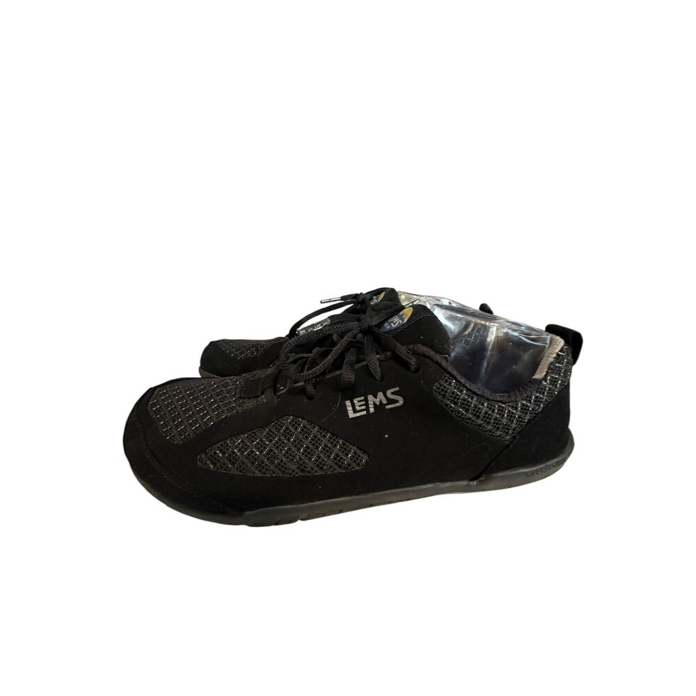 Lems Barefoot Primal 3 Lightweight Black Flexible Sneaker Unisex M 9 L 10.5 Used